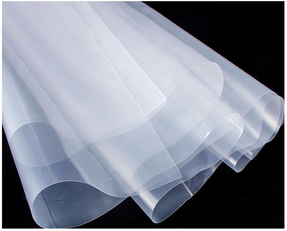 Plastic folie 2 m x 300 cm - Extra dikke kweekfolie - Scheurvast - Bescherming voor planten - Homevero