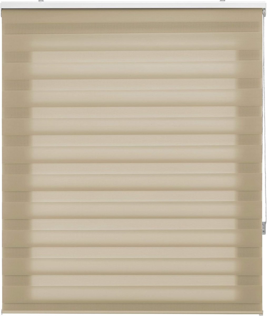 Duo rolgordijn - Zonwering stof - Privacy creëren - Eenvoudig te reinigen - 165 x 250 cm -