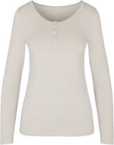 Hunkemöller Pyjama Top Thin Stripe Grijs
