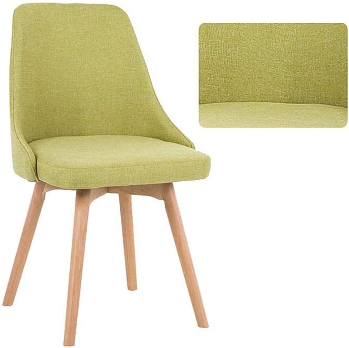 Eetkamerstoelen Houten - Keukenstoel Comfort - Gezellig Tafelen - Dubbele Spons Vulling -