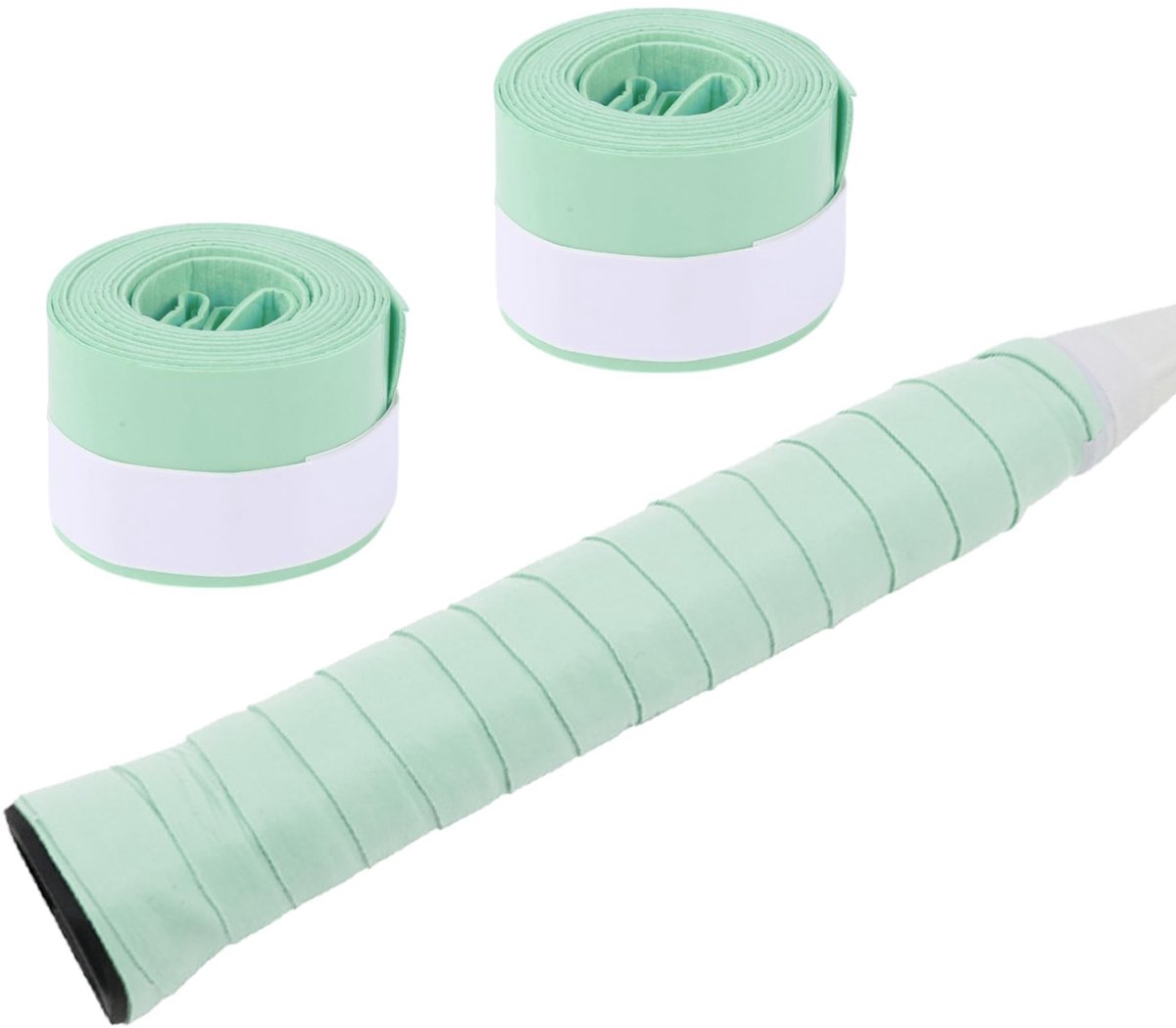 Dailygoods- Gripband Zweetabsorberend - Overgrip Tennisracket - Duurzaam - Antislip - Lichtgewicht - Eenvoudig te installeren