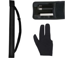 Dailygoods- Biljartkeu 80 cm - Biljartkeu/tas - Biljartaccessoires - Poolkeu