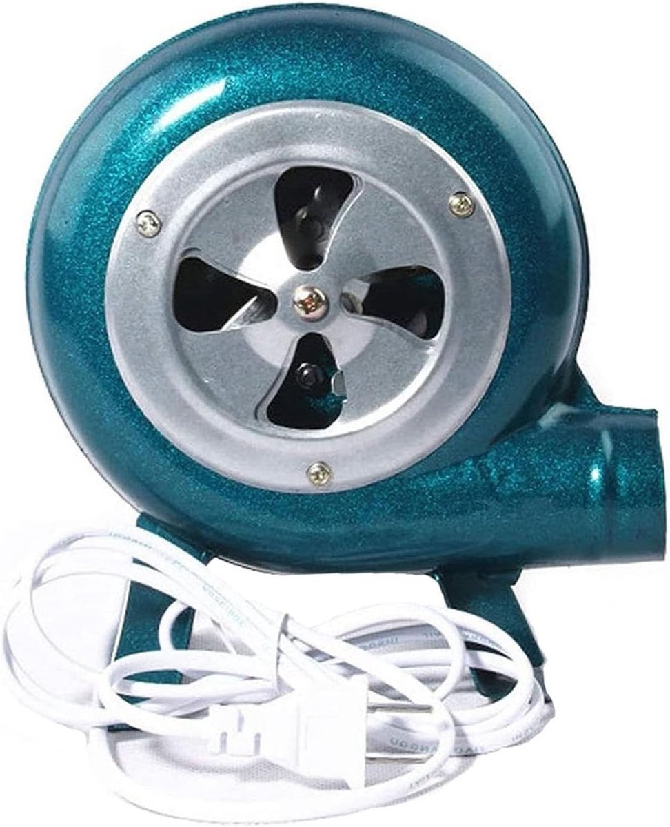 Afzuigventilator Centrifugaal - Luchtblazer Grill - BBQ Aanmaken - Compact Energiezuinig -