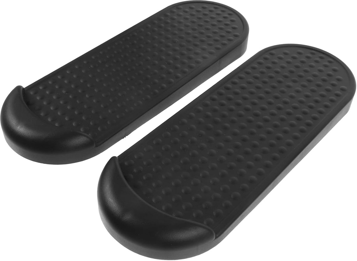Fitness Pedaal - Stepper Accessoire - Indoor Workout - Stabiel en Veilig - 33x10.5x2cm - Zwart