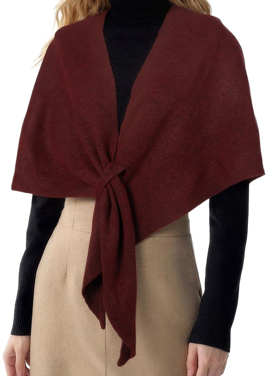 Dailygoods- Sjaal Elegante Damessjaal - Winter/Sjaal - Ceremonie/Stola - Royale Afmeting 180 x 78 cm - 100% Polyester - Zacht en Warm