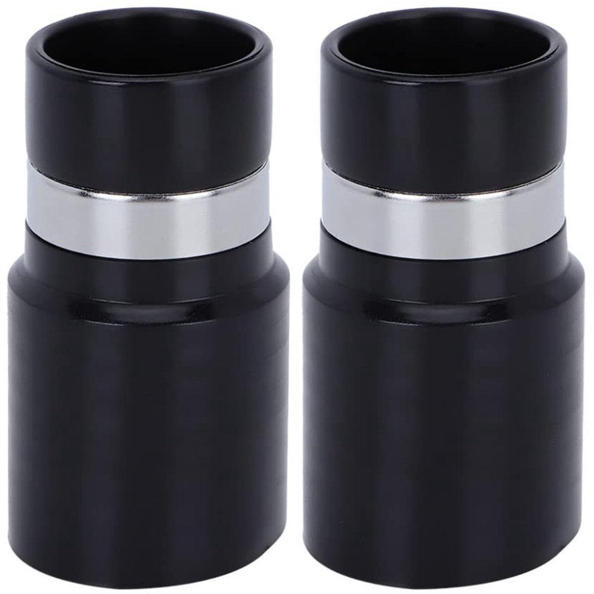 Dailygoods - Stofzuigerslangadapter - Aansluiting voor stofzuiger - Duurzaam kunststof - Zwart - Slangaansluiting - Wandafdichting - Geschikt voor 32...