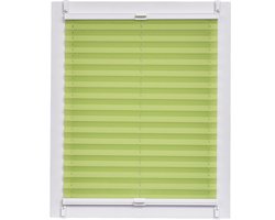 Plisségordijn - Crêpe jaloezie - Privacy creëren - Montage zonder boren - 50 x 150 cm - Groen