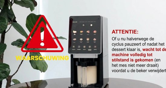 Hutjemutje - ijsmachine - ijsmaker - met 8 vooraf ingestelde programma's - zelfreinigende functie - mix-in & re spin functies - zwart — afbeelding 2