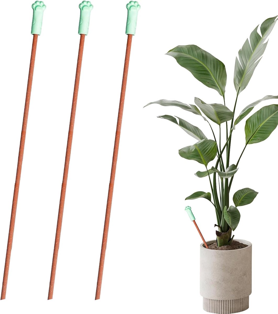 Bodemtest Kit - Vochtmeter Planten - Planten Verzorgen - Erosiebestendige Sensor - 15 x 3 x 3 cm - Bruin