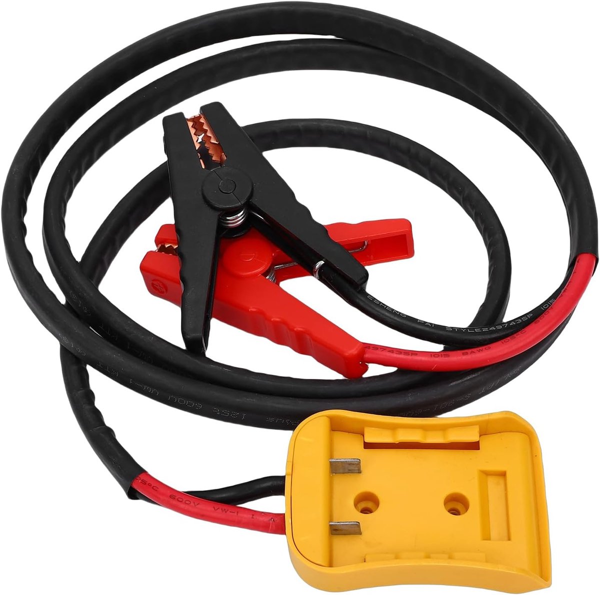 Auto Startkabels - Noodstart Kit - Accu Starten - Hittebestendig Siliconen - 59FT - Zwart