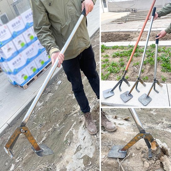 Staande Boomverwijderaar - Worteltrekker Handgereedschap - Onkruid Verwijderen - Staand Werken - 92 cm - Niet gespecificeerd — afbeelding 3