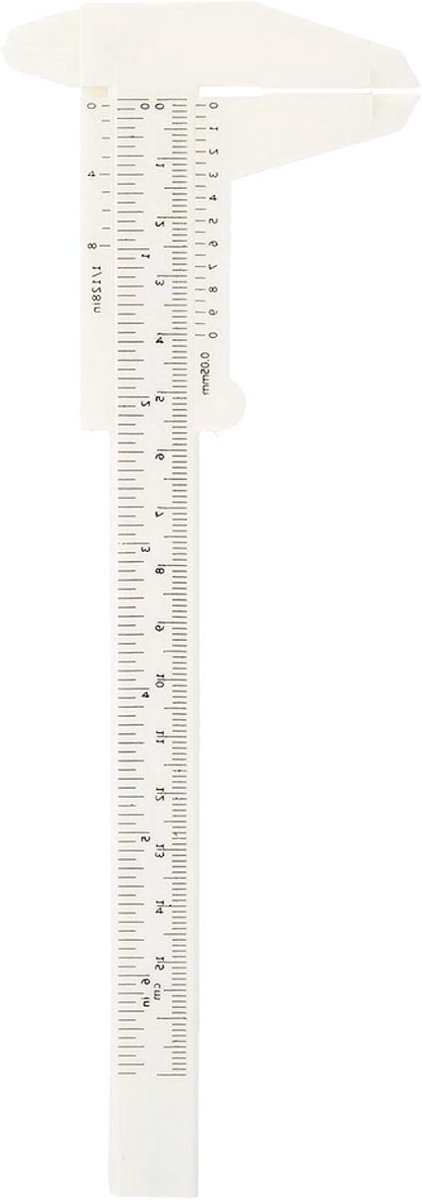 Precisie Eyebrow Ruler voor Microblading en Brow Mapping - Meetinstrument voor Perfecte Wenkbrauwen en DIY Vormgeving