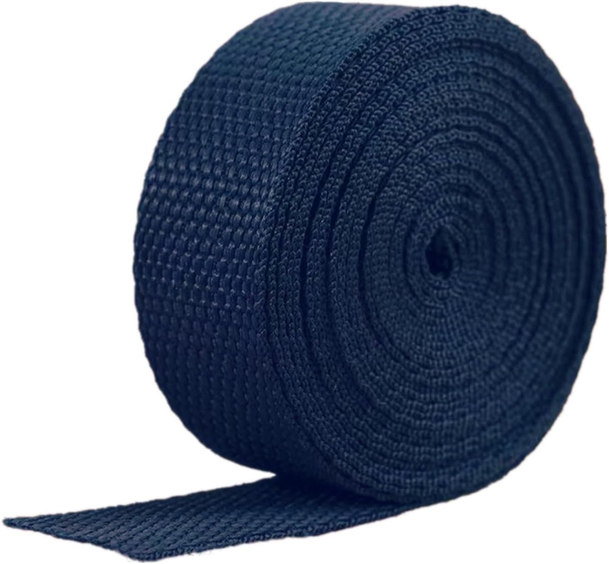 Schuine band - Twill lint - Handwerk projecten - Hoge breeksterkte - 25 mm breed - Donkerblauw