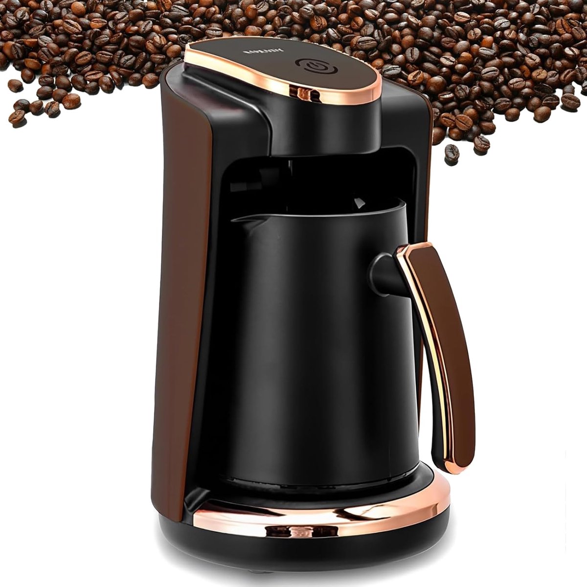 Koffiezetapparaat Warme Dranken Maker Authentieke Koffie Automatische Uitschakeling 250 Ml Capaciteit Zwart