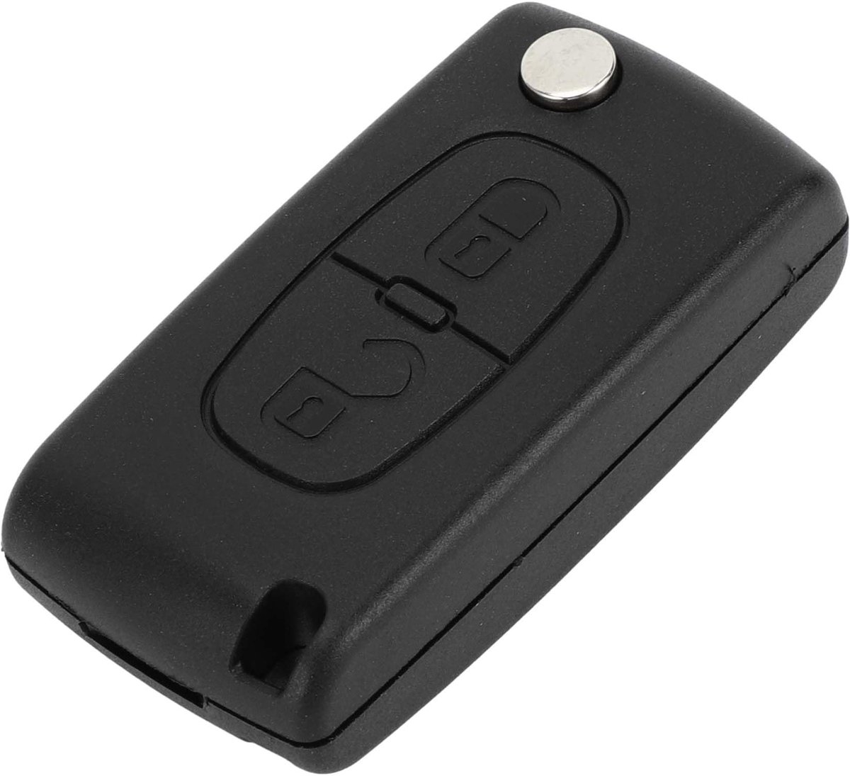 Dailygoods - 2 Knoppen Sleutelbehuizing voor Citroen Berlingo 2009