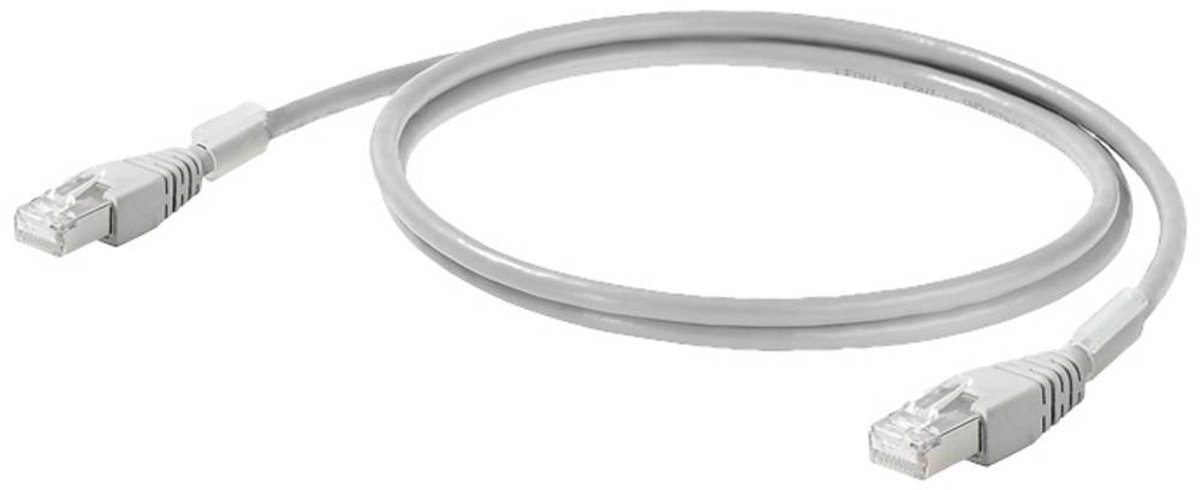 Weidmüller 2661950040 RJ45 Netwerkkabel, patchkabel CAT 6A S/FTP 0.40 m Grijs 1 stuk(s)