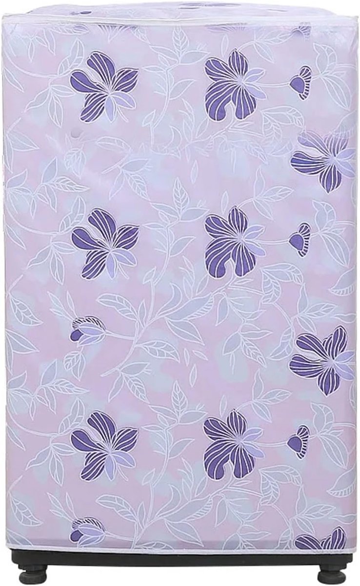 Wasmachinehoes Set - Drogerhoes Beschermhoes - Apparaat Beschermen - Bovenkant Open - 56x56x87cm - Paars