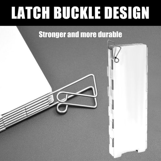 Dailygoods- Windscherm Uittrekbaar - Windscherm Camping - Windscherm Oprolbaar - Aluminium Legering - Lichtgewicht - Opvouwbaar 24 x 82 cm - Kampeerscherm van Dailygoods — afbeelding 4