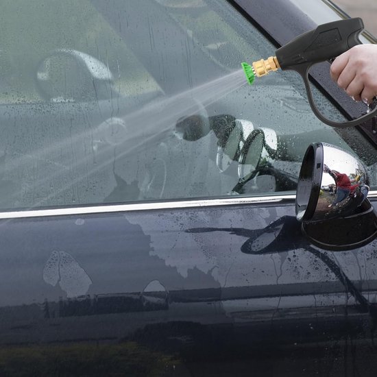 Hogedrukreiniger Pistool 4000 PSI - 5 Sproeikoppen - M22 Aansluiting voor Auto en Terras — afbeelding 4