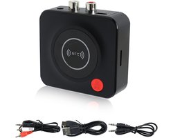 SnelShoppen - Bluetooth 5.3 Receiver HiFi Amplifier - Bluetooth Audio Adapter voor Home Stereo en Auto - HD Geluid en Lage Latentie met RCA/AUX Jack 3