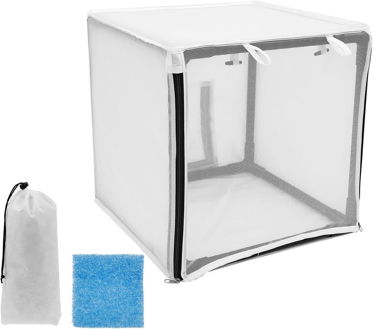 Professionele Airbrush Spuitcabine 38.8 cm - Afneembare Verf Spray voor Modelbouw en DIY Projecten, Ideaal voor Radiografische Auto's