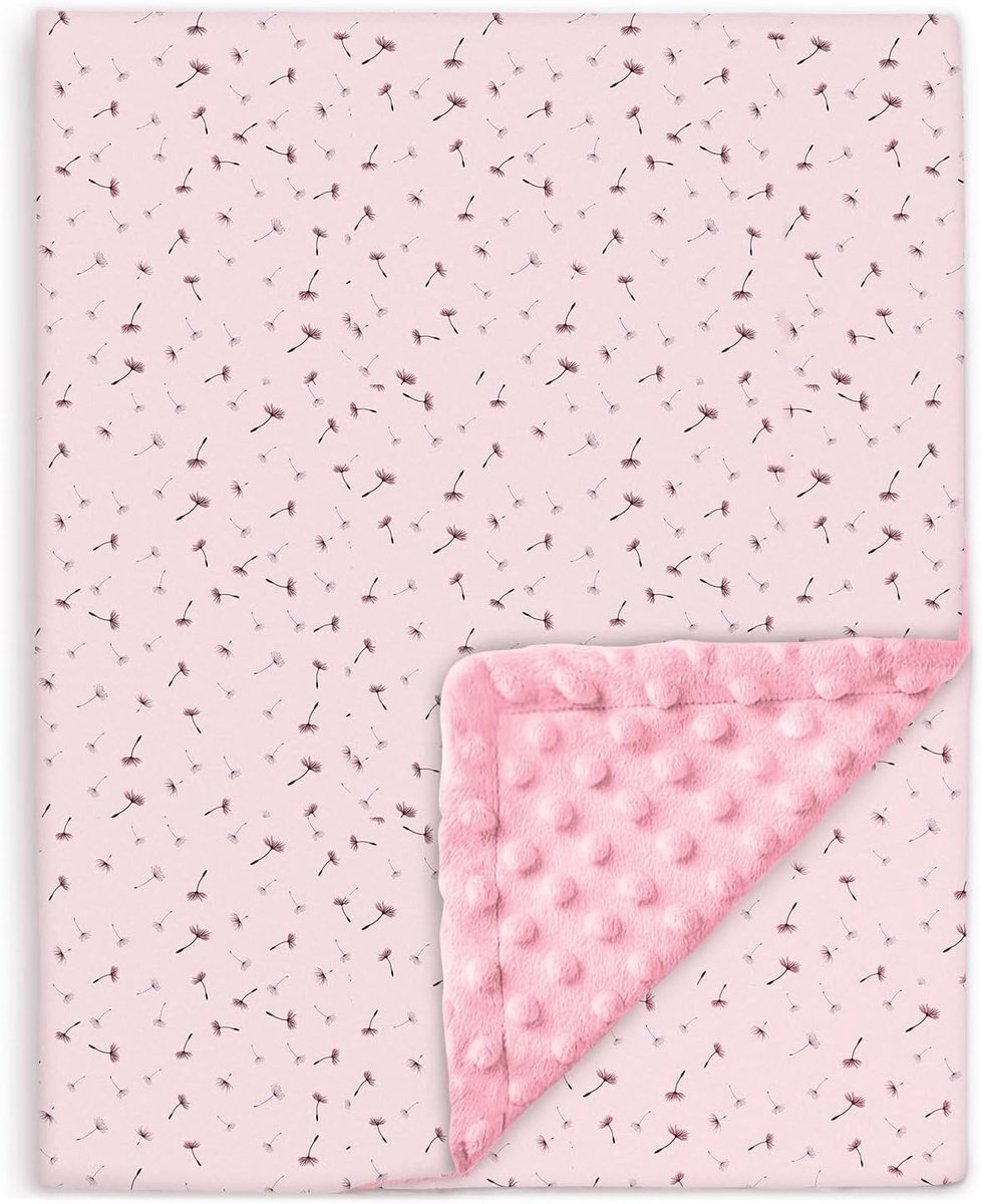 SnelShoppen - Babydeken, Kinderdekbed van Zacht Öko-Tex Katoen 100 x 135 cm, Knuffeldeken voor Kinderen, Geboortecadeau voor Jongens en Meisjes, Babyb