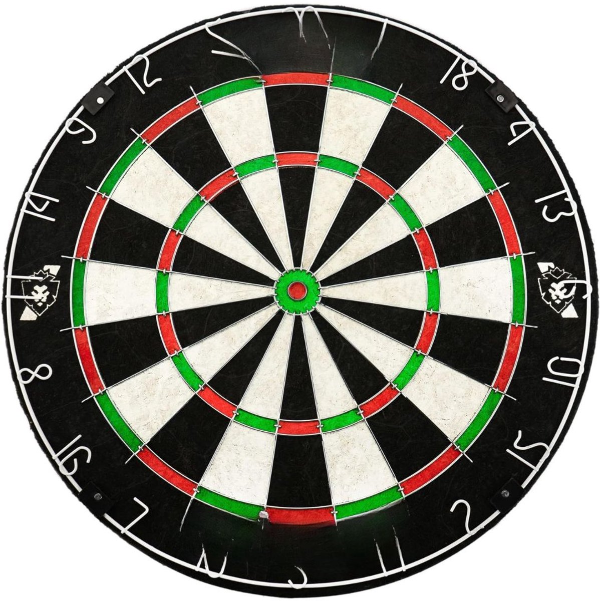 KIRA® Dartbord - Dartbord Voor Beginners - Dartbord Ring - Zwart - ‎46cm x 46cm x 5cm