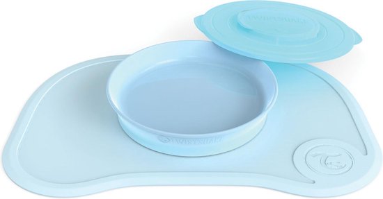 Foto: Twistshake klikmat bord pastel blauw