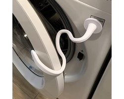 Magnetische deurbeugel voor wasmachine - Universele - Wasmachine Deuropener - Voorlader Wasmachine Deur Prop - Voorkomt Schimmel & Geurtjes - Voor Wasmachine Drogen Wasmachine - Wit