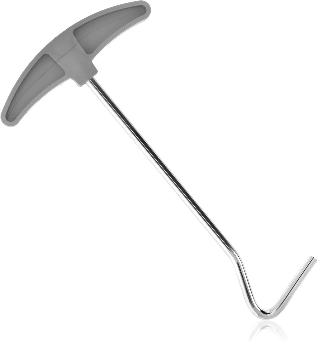 SnelShoppen - Pegs Puller - Haakverwijderaar voor Eenvoudig Verwijderen van Tentpinnen, Haringen, Grondankers - Camping Accessoires - Plastic - 1 Stuk