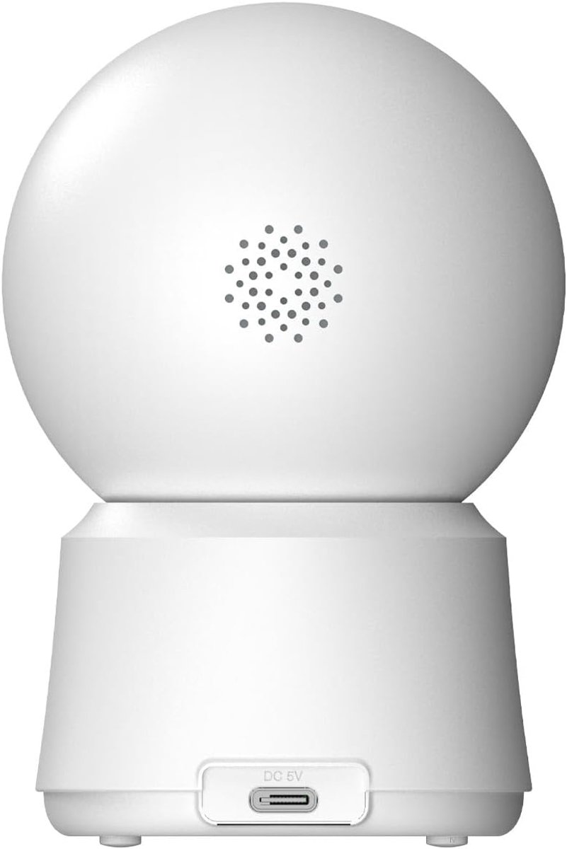 SnelShoppen - Indoor Beveiligingscamera 3MP met Dubbele Lenzen, 360° Draaien en Kantelen, Dual-Band WiFi, Geluidsdetectie en Automatische Tracking