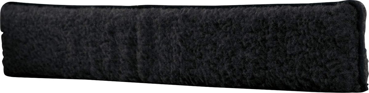 SnelShoppen - Draagbare Dorpelstrip - 80 cm - Antraciet - Nieuwe Wol - Zelfklevend - Bespaar op Stookkosten - Voor Binnen- en Buitendeuren