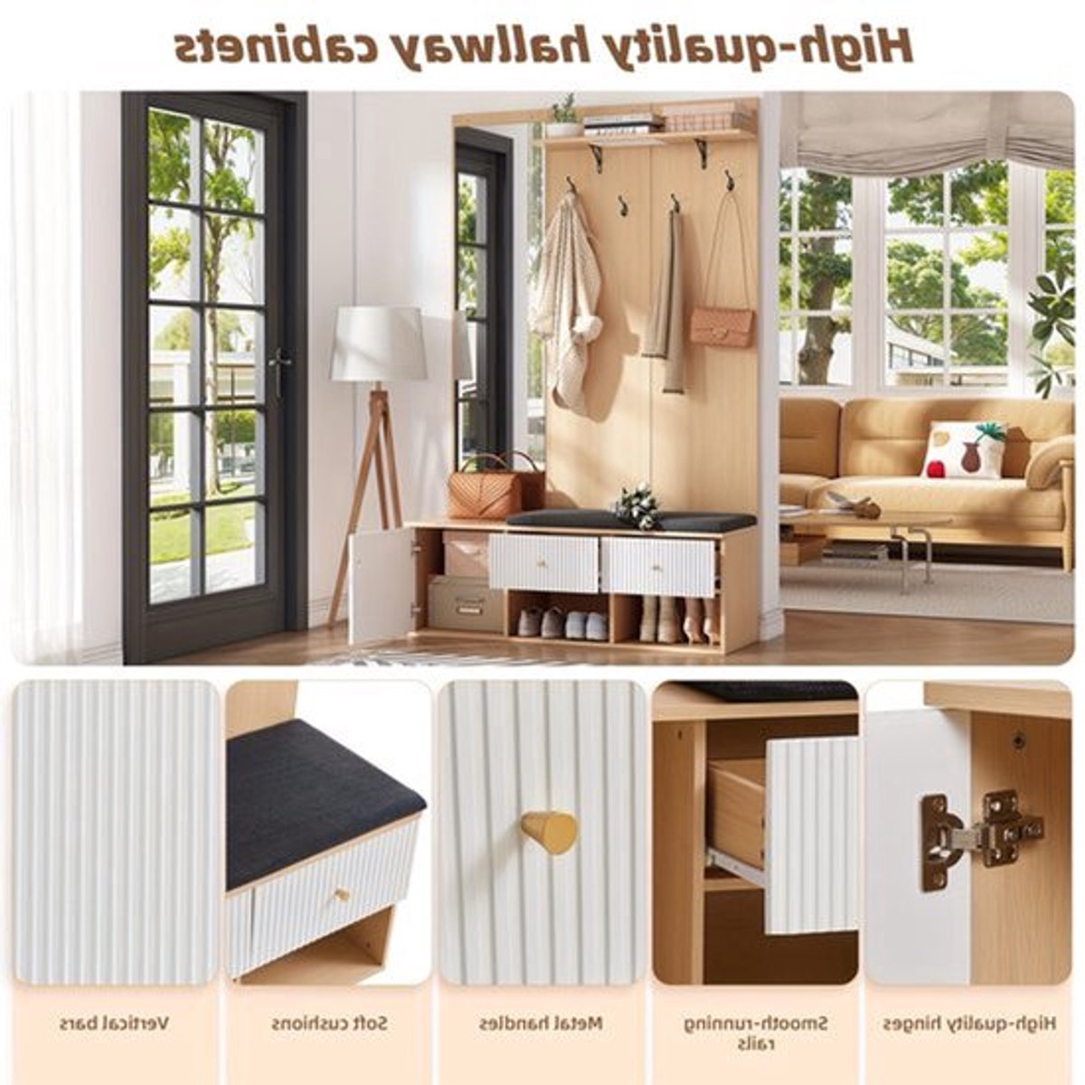 Kledingkast – Garderobekast – Opbergkast – Schoenenkast – Spiegelkast – Multifunctioneel o