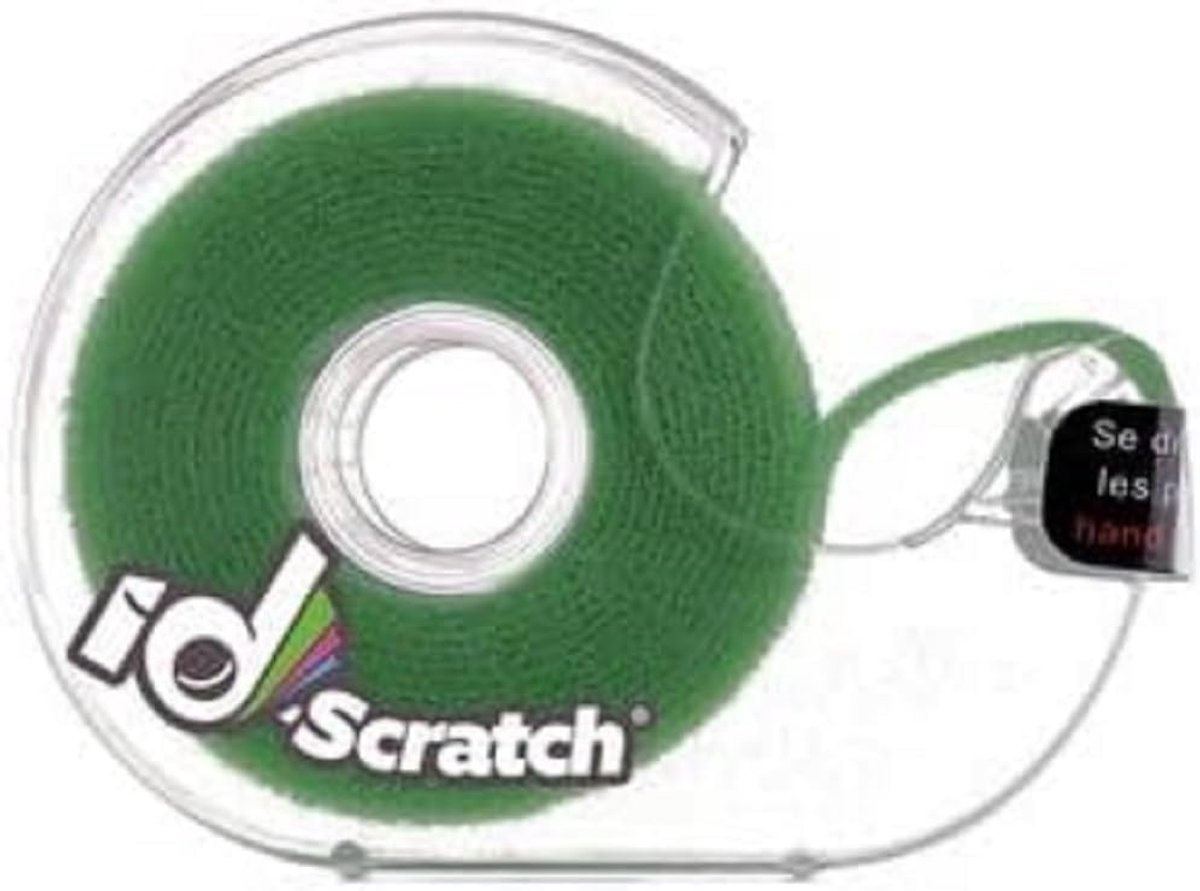 SnelShoppen - Vooraf Geknipte Hechtband - Groene Tape - Gebruiksvriendelijk - Duurzaam - Perfect voor Knutselen, Decoratie en Herstellingen - 37008200