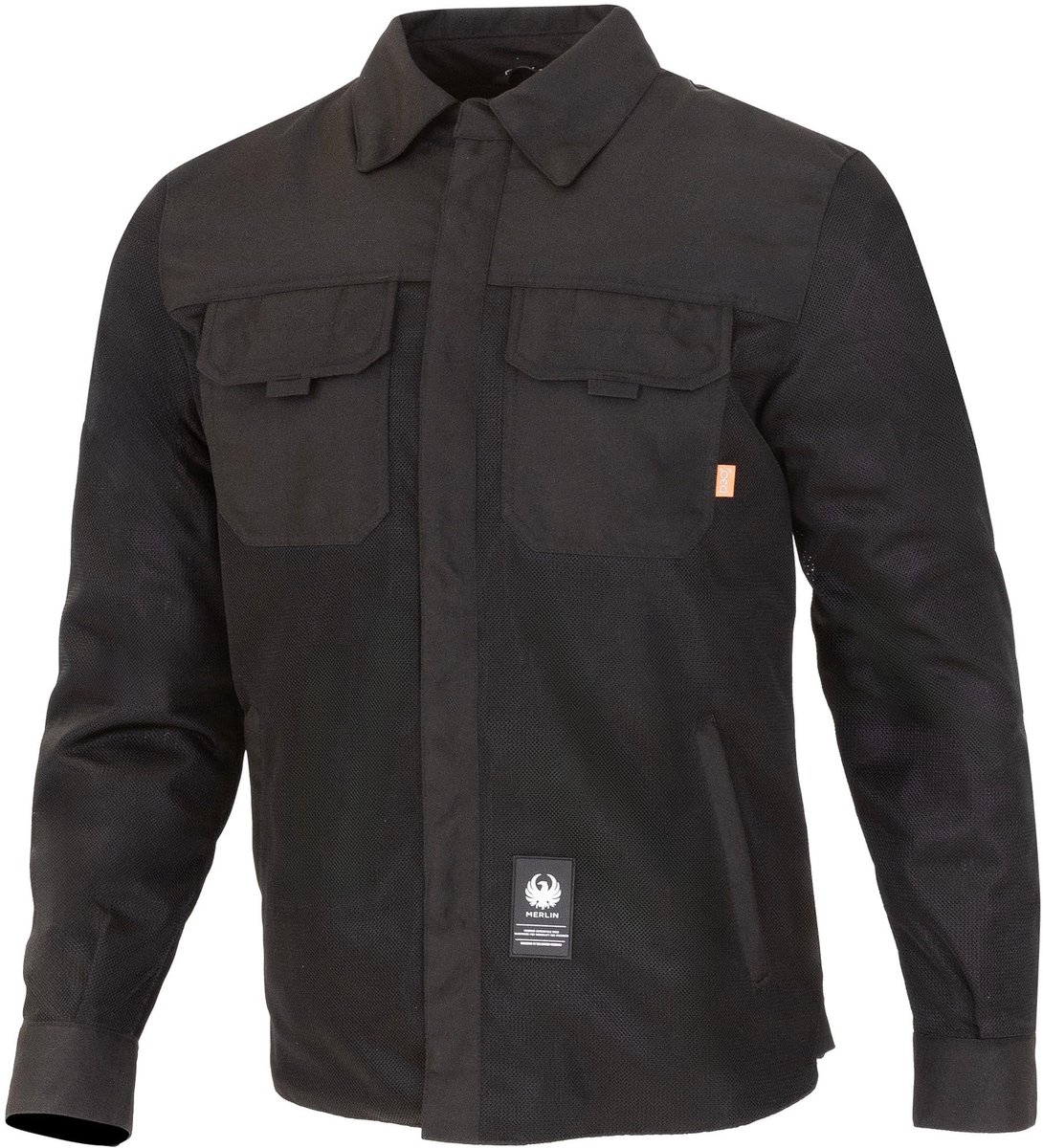Merlin Aero Mesh D3O geperforeerd motorshirt -