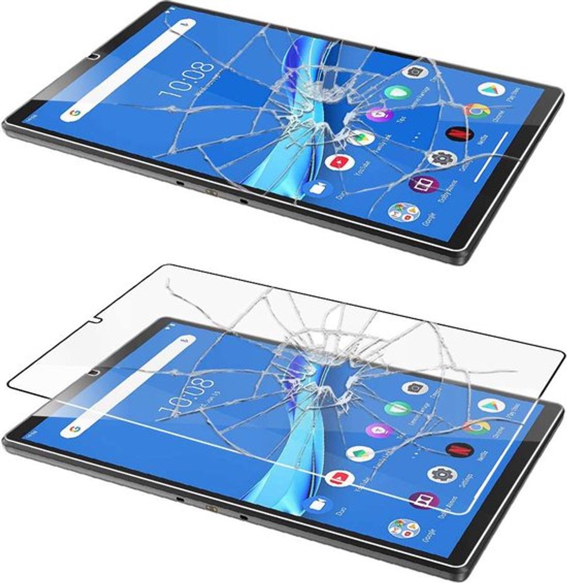 ebestStar - {2 Stuks} Gehard glas geschikt voor Lenovo Tab M10 FHD PLUS 10.3, Screen Protector Cover, Schermbeschermer Tempered Glass