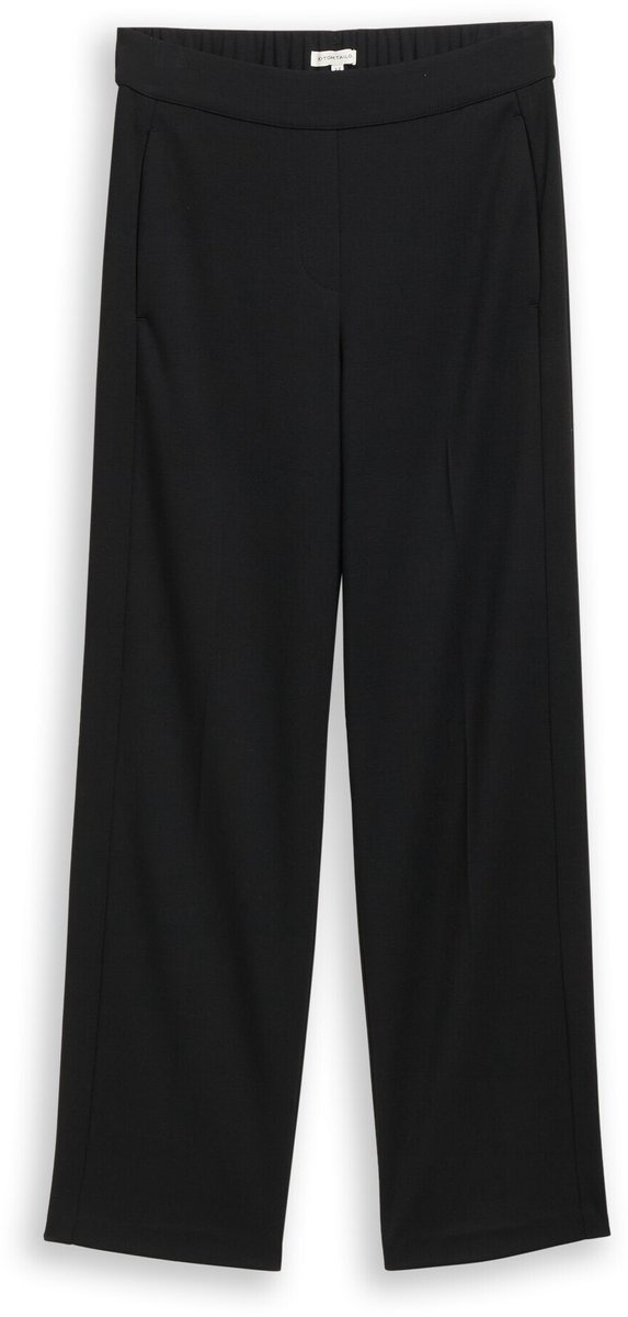 Tom Tailor - TTMIA STRAIGHT broek - Maat 38/32 - deep black