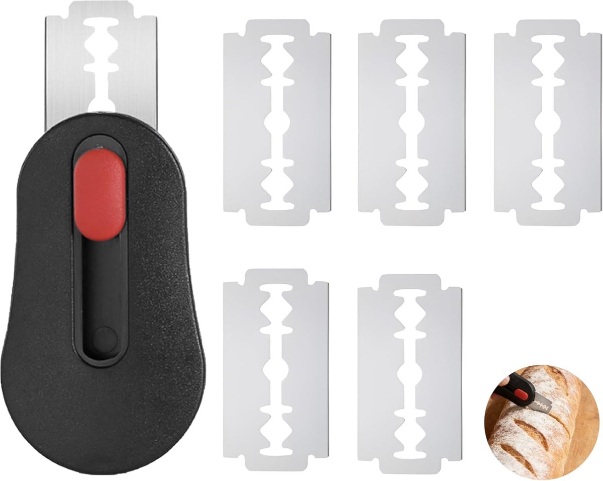SnelShoppen - Draadloze Haartrimmer Set met 6 Opzetstukken, Rood en Zwart, Professioneel en Veelzijdig voor Thuisgebruik, Perfect voor Mannen en Vrouw