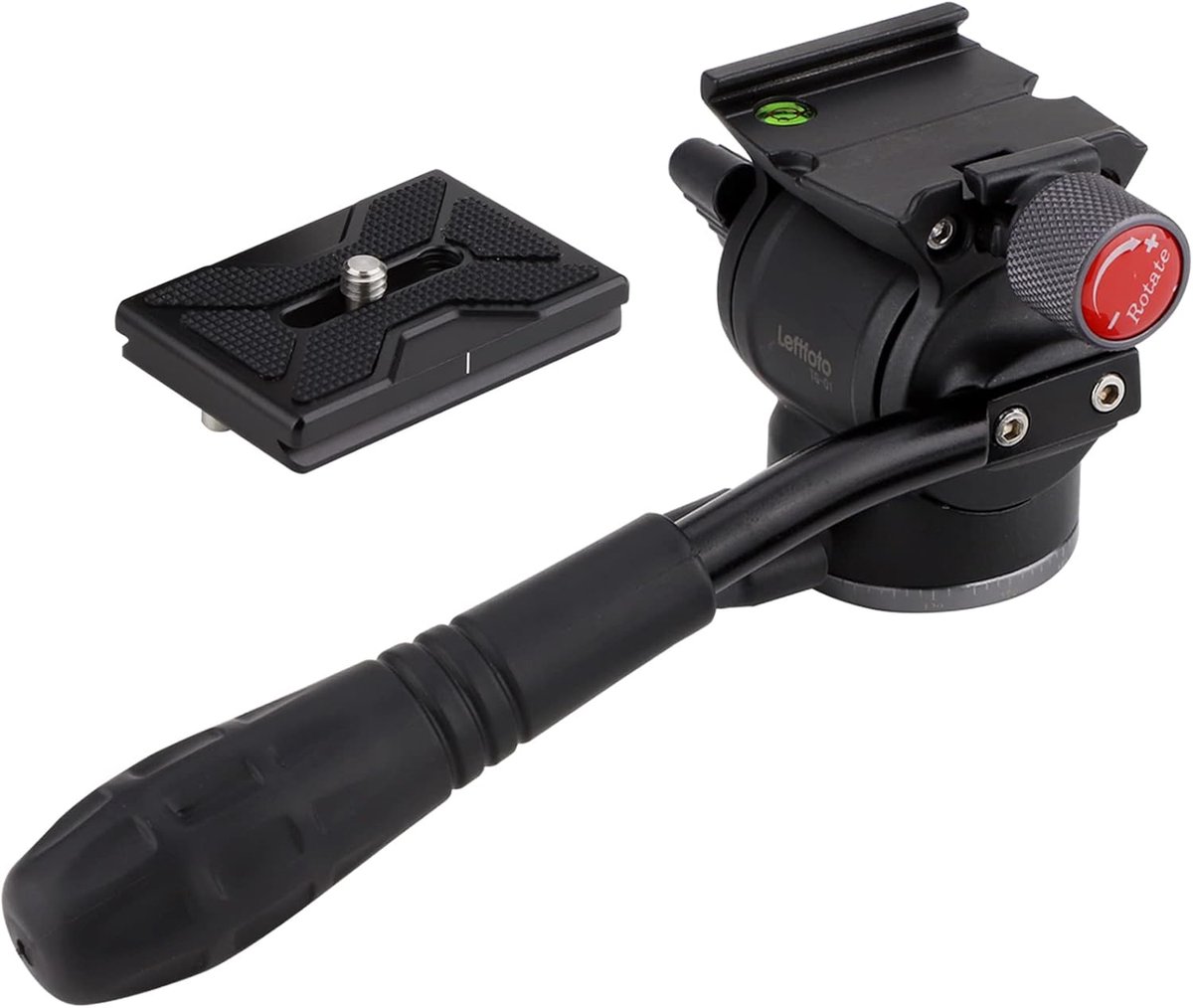 SnelShoppen - Mini Tripod met 2-Way Liquid Head en Arca Systeem, Quick Release Plaat voor DSLR en Video Camera's, Compact en Lichtgewicht