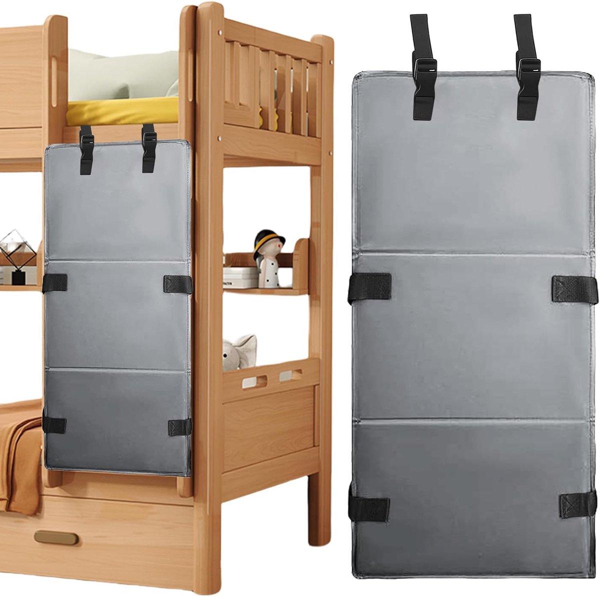 SnelShoppen - Bunk Bed Ladder Cover - Loft Bed Ladder Bescherming - Kinderen - Verstelbare Buckles - Duurzaam Oxford Stof - Ladder Comfort en Veilighe