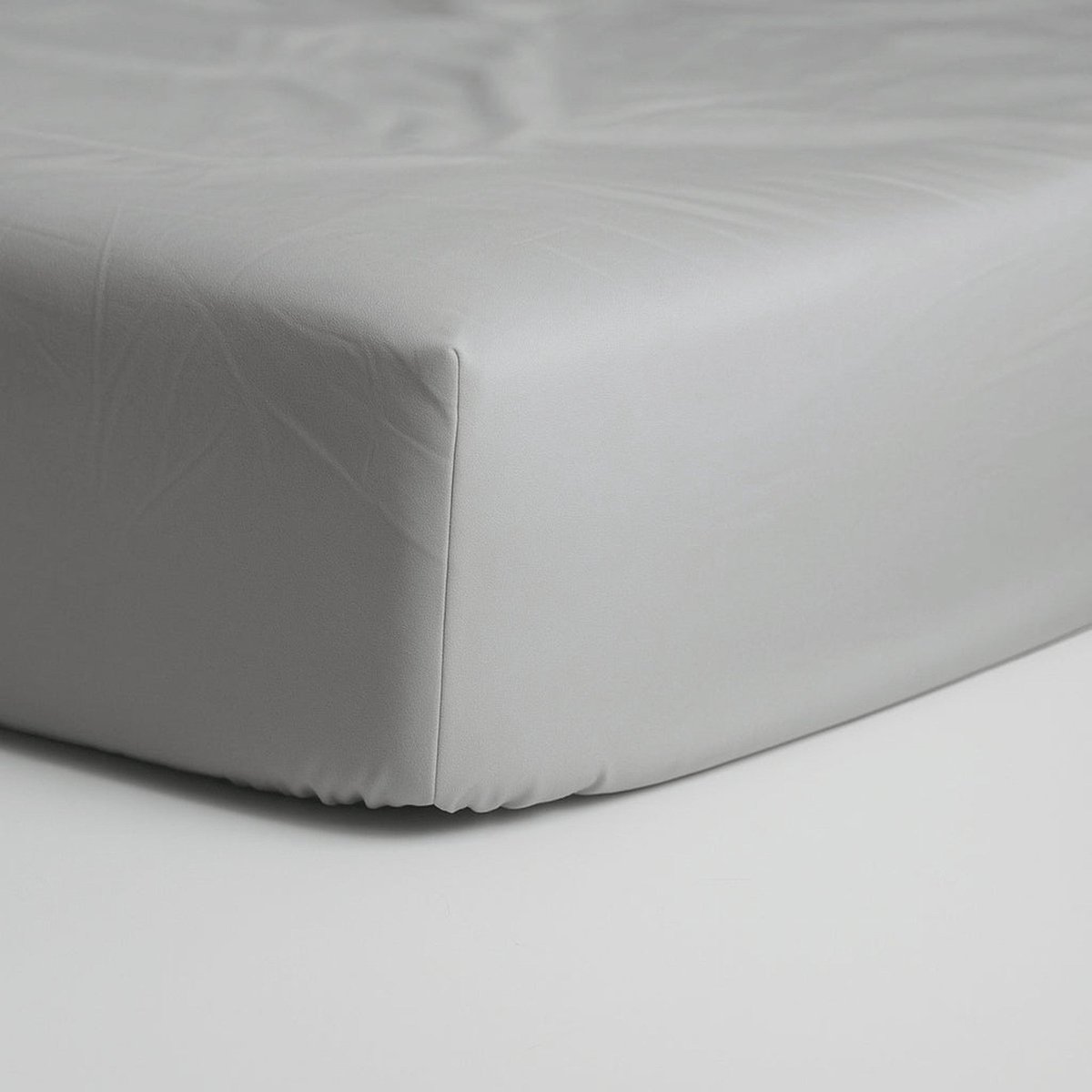 Sleepnight Hoeslaken Katoen 30 cm Grijs - 180 x 200 cm - [Grijs]