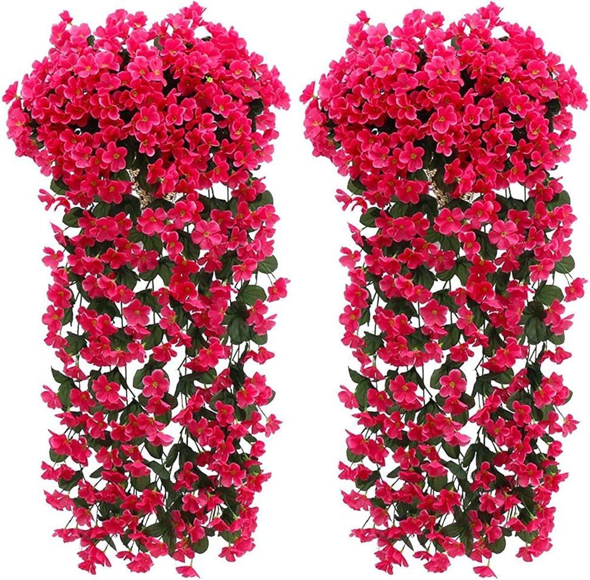SnelShoppen - Kunstmatige Wisteria Hangende Garland Silk Bloemen - Nep Wisteria Klimplanten voor Wanddecoratie, Tuin, Buiten, Feestdecoratie, 90cm
