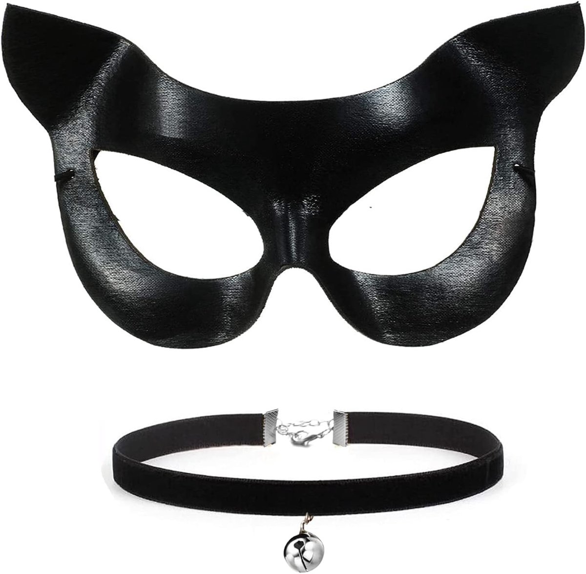 Cat Mask - Carnaval - Kostuumaccessoire - Perfect voor cosplay - ShopVlot