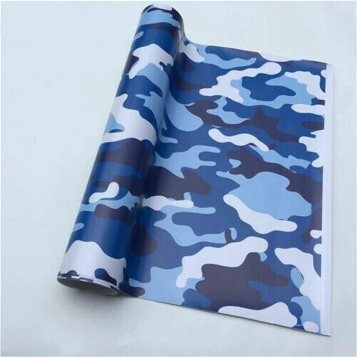 Solidchoice - Camouflage Vinyl Film voor Auto Wrapping in Blauw