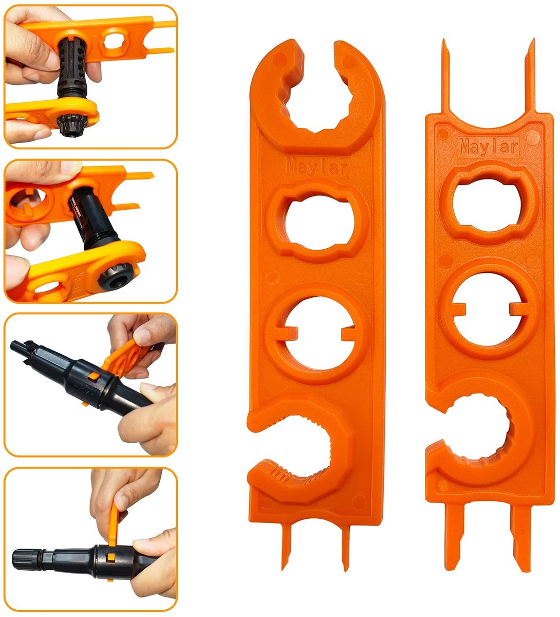Solidchoice - Zonnepaneel Connector Sleutelset - 2 Stuks