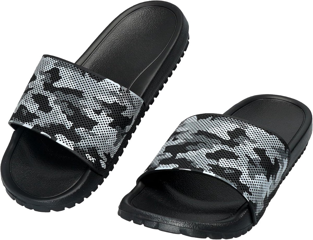 Badschoenen heren - lage badschoenen - brede zomersandalen - perfect voor zwembadgebruik - ShopVlot