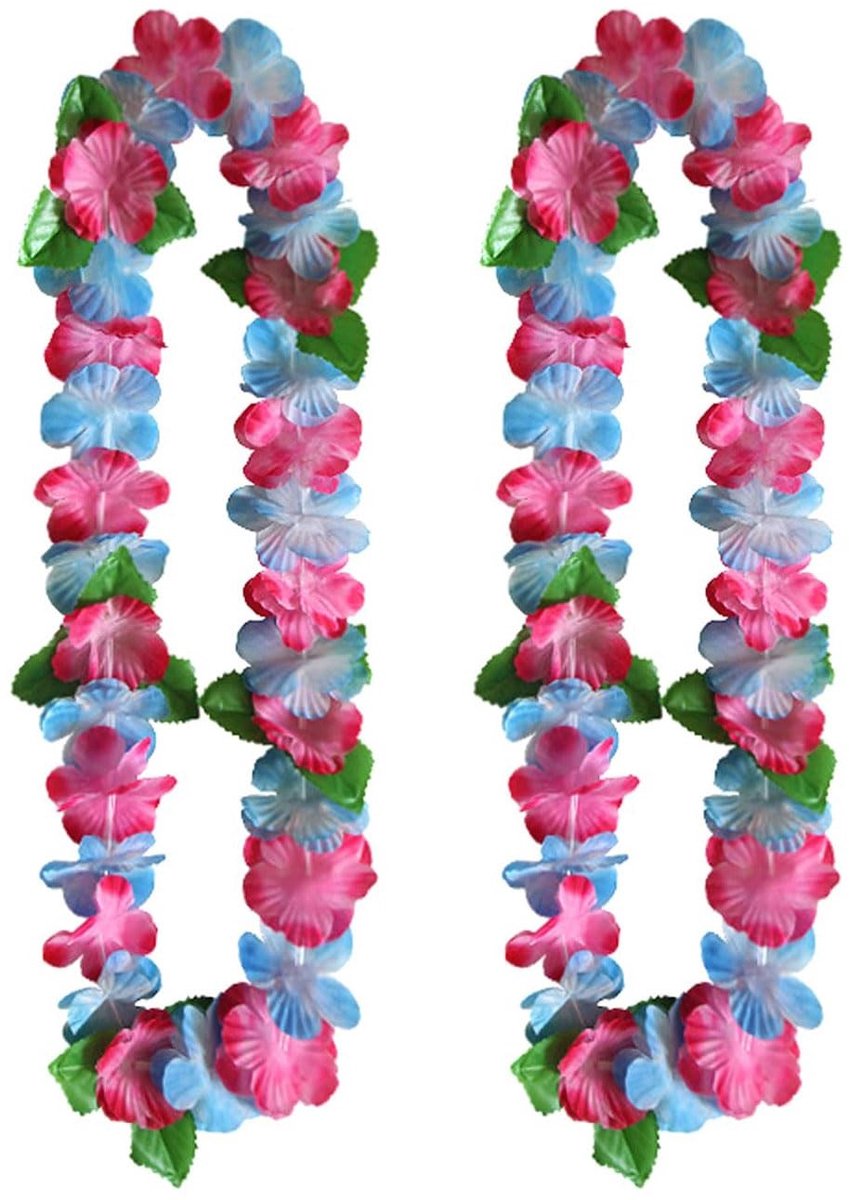 Solidchoice - Set van 2 Hawaiian Garland Kettingen voor Feestdecoraties