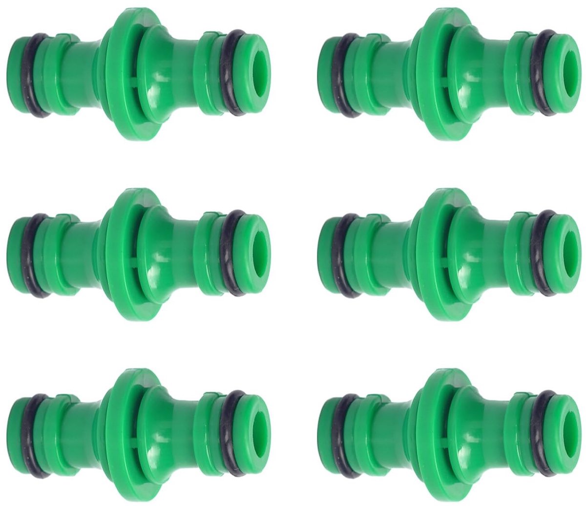 Solidchoice - Tuinslang Koppeling 1/2 Inch, Set van 6
