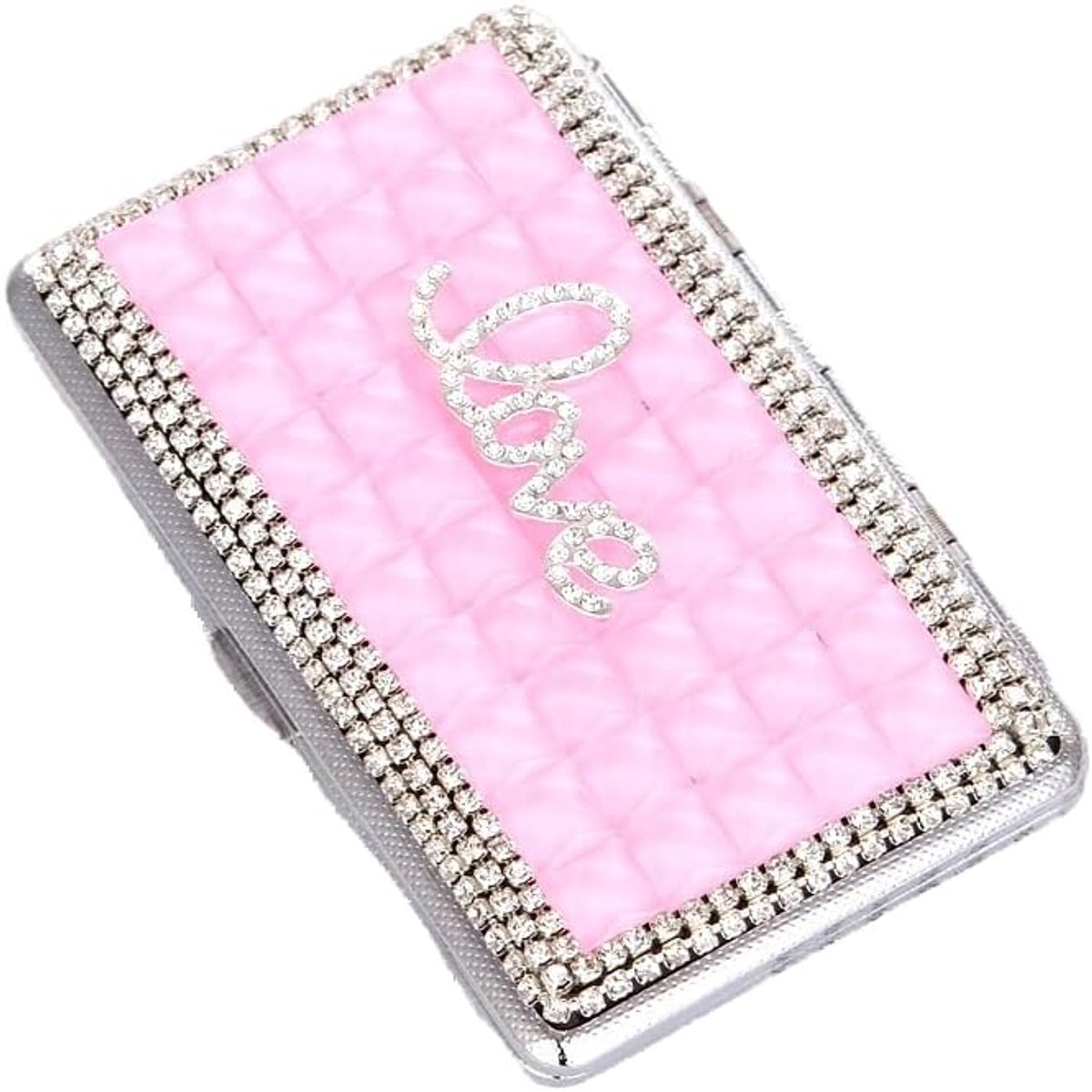 Cigarette Case 20 Stuks - Elegante Rhinestone Glitters - Waterdicht en Stofdicht - Perfect voor Bescherming - ShopVlot