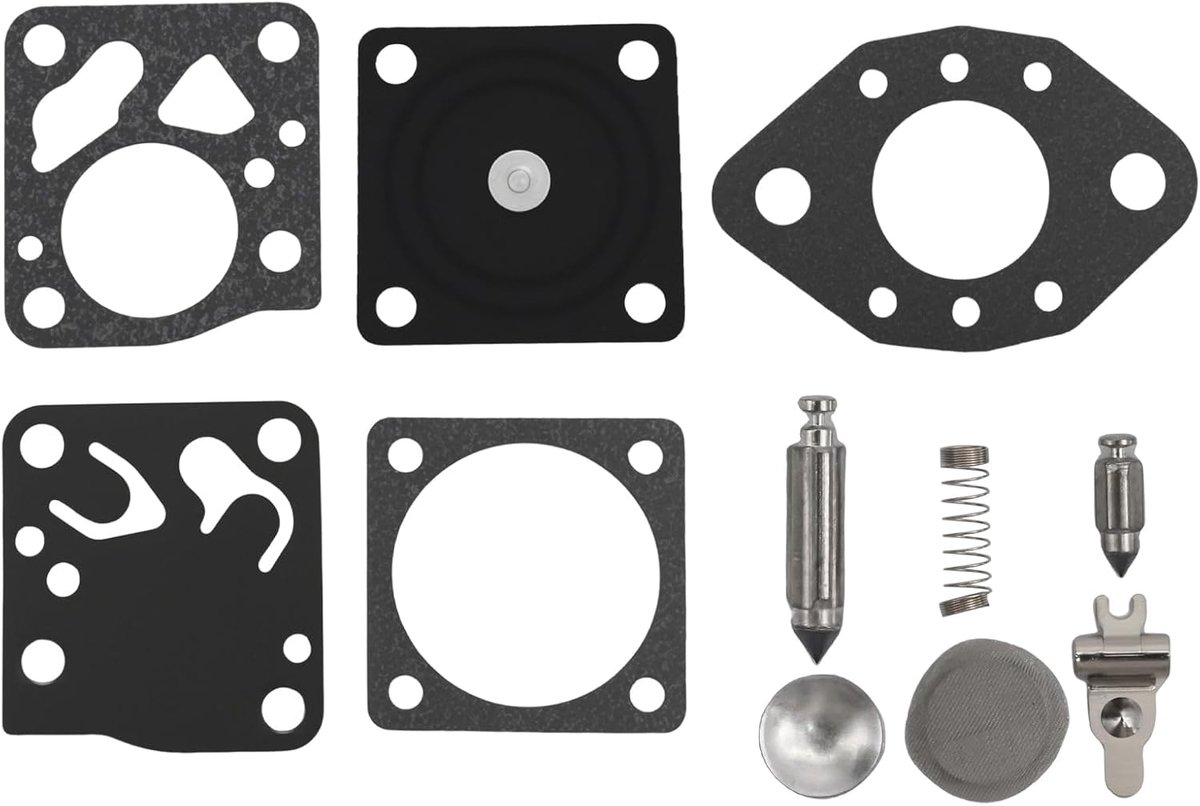 Carburateur membraan reparatieset - vervangingskit voor Dolmar 110 110i 115i en Solo 610 647 - ShopVlot